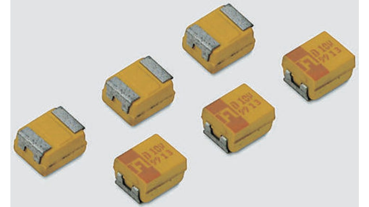 KYOCERA AVX タンタルコンデンサ,220μF,10V dc,7343-31,TPSD227M010R0150 | RS