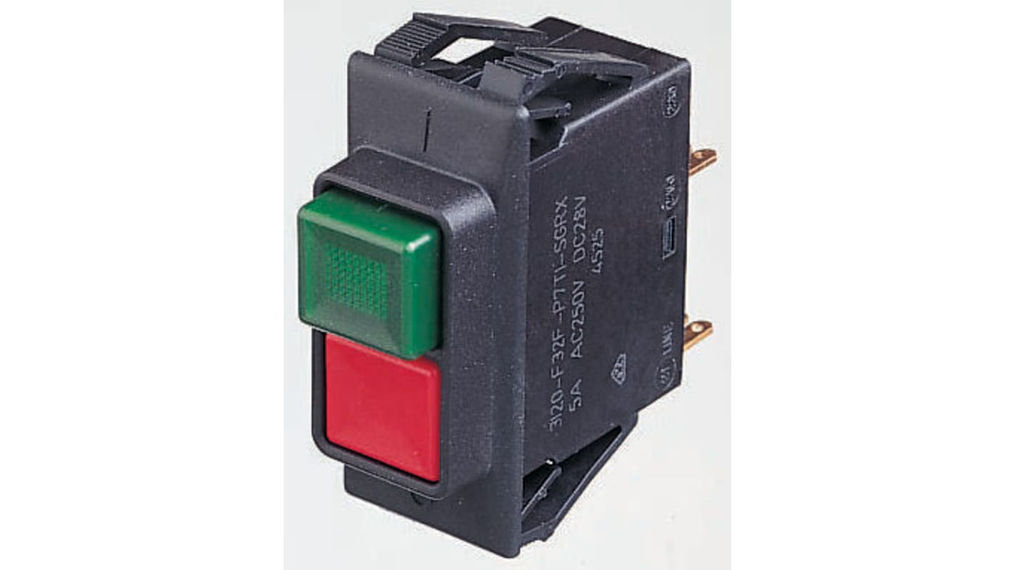 3120F32FH7T1SGRX2.5A ETA Snap In 3120 2 Pole Thermal Circuit