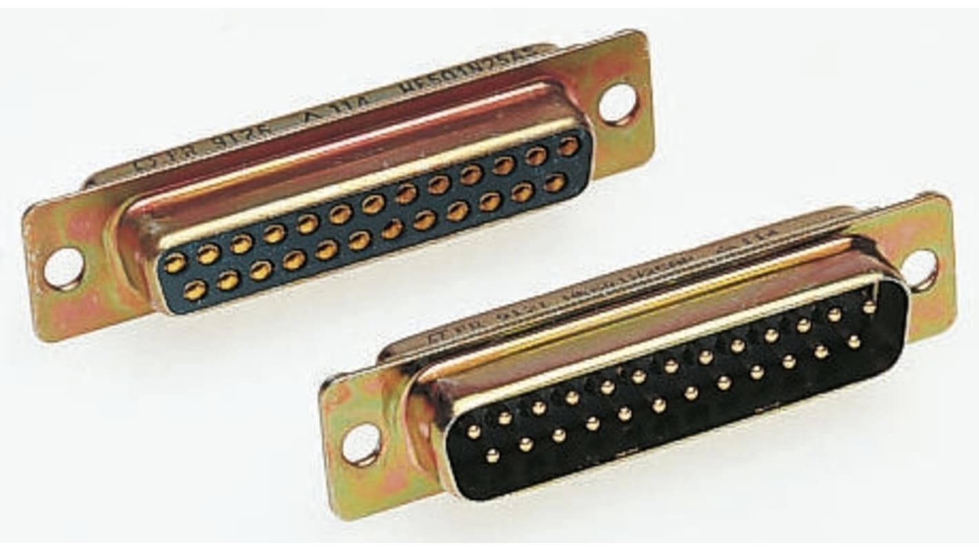 CVT15 Guscio connettore D-Sub 15 poli CROMATO
