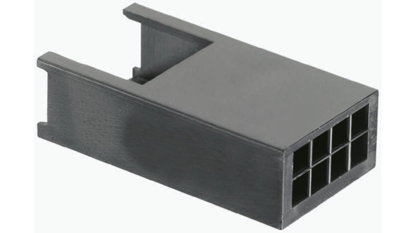 280633 | TE Connectivity, AMPMODU Female PCB Housing, 2.54mm Pitch, 10 ...