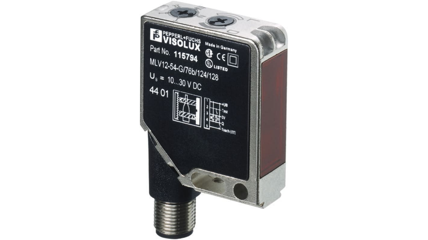 MLV12-8-H-250-RT/65B/124/128 | Pepperl + Fuchs Diffuse Photoelectric ...