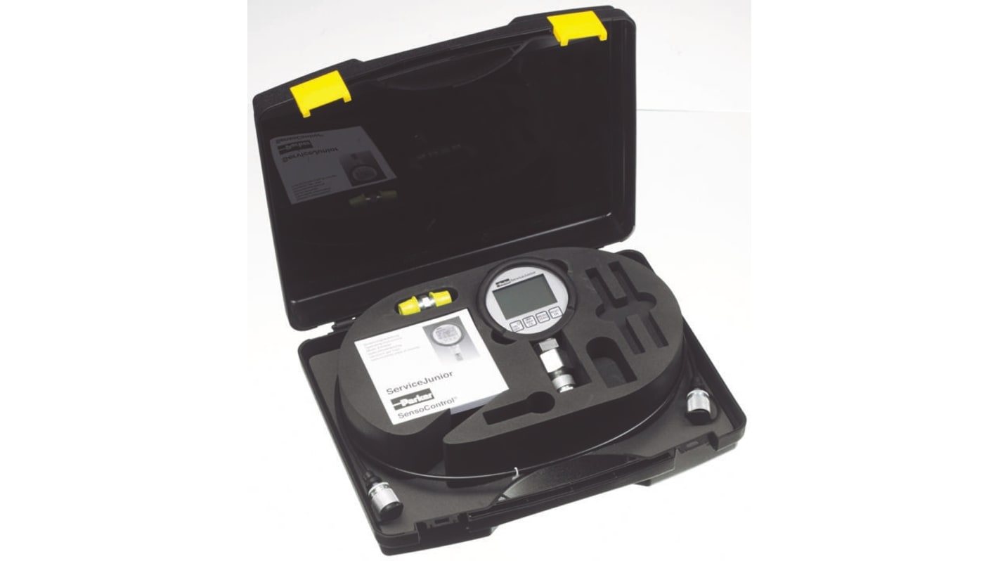 Parker Digital Pressure Gauge, SCJNKIT600, RS Calibration RS
