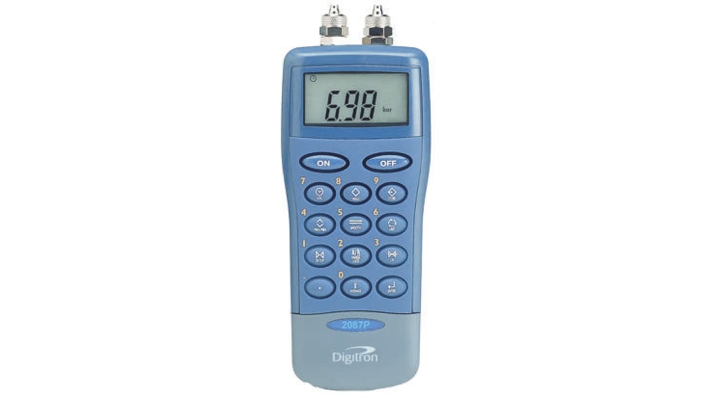 2087P7 Digitron 2000P Differential Druckmessgerät mit Leckprüfung