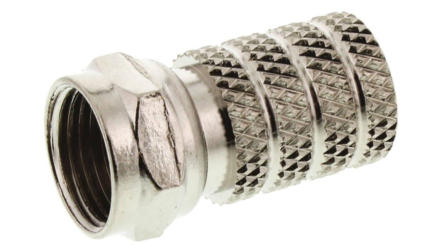 Conector coaxial TE Connectivity 5-1814822-3, Macho, Recta, Impedancia 75Ω, Montaje de Cable, Terminación Roscado, 0 | RS