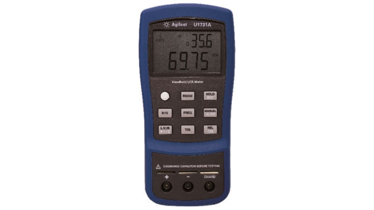 Keysight Technologies U1731A Handheld LCR Meter 10mF, 10 MΩ, 1000H RS