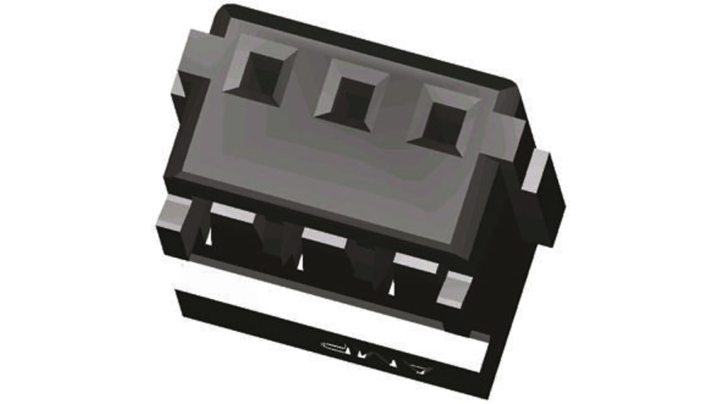 3539083 TE Connectivity, AMP Mini CT Female Connector Housing, 1.5mm