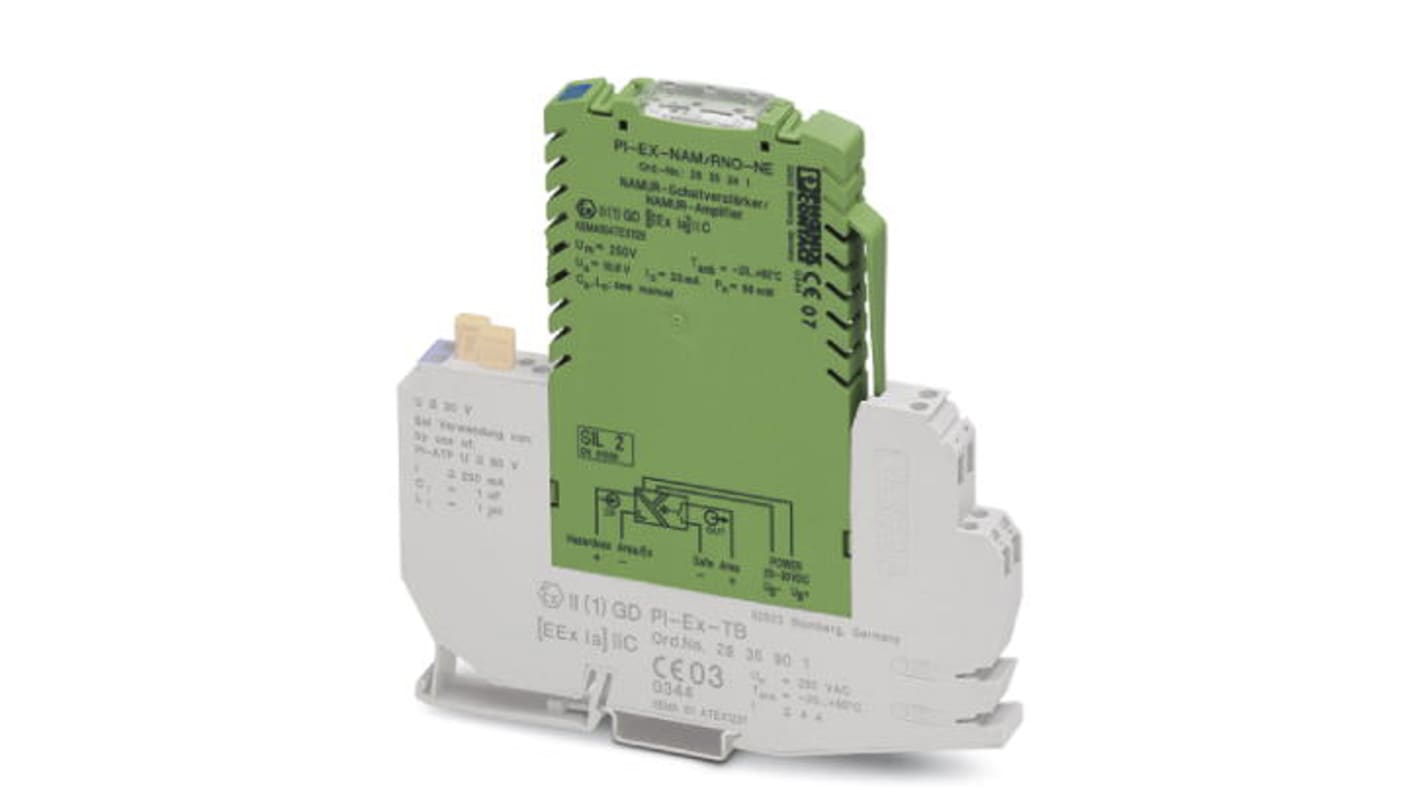 2835341 Phoenix Contact 1 Channel Galvanic Barrier, Isolating