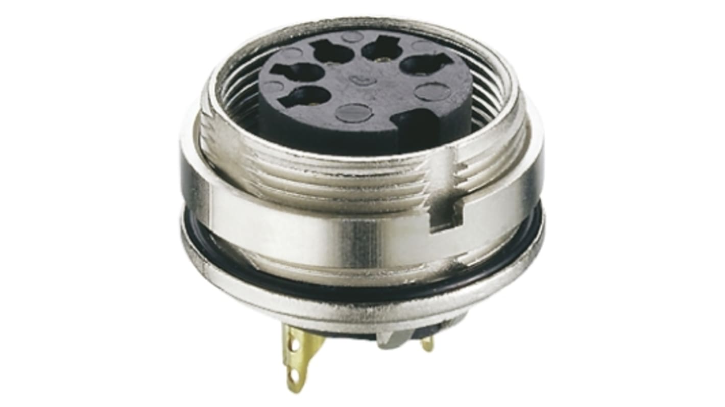 0305 05-1 | Lumberg 5 Pole Din Socket, DIN EN 60529, 5A, 250 V ac IP68 ...