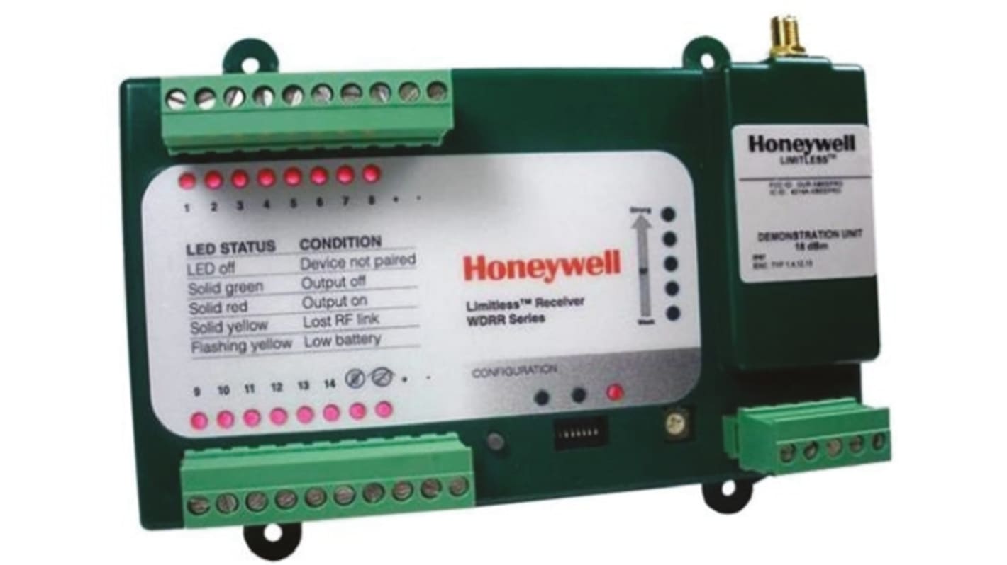 WDRR1A00B0A Honeywell Receiver Wireless Receiver For Use With Wireless Transmission 1 Input
