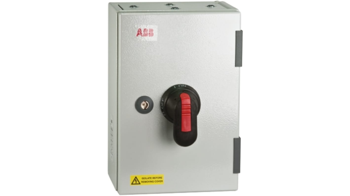 OT32TPNA ABB 3P + N Pole Isolator Switch 40A Maximum Current, IP65 RS