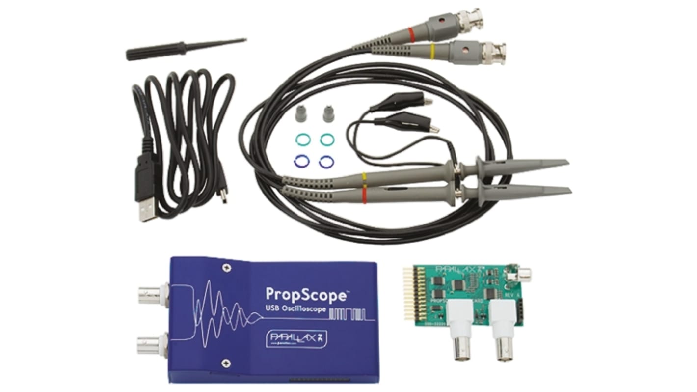 Parallax Inc 32220 USB PC Oscilloscope RS