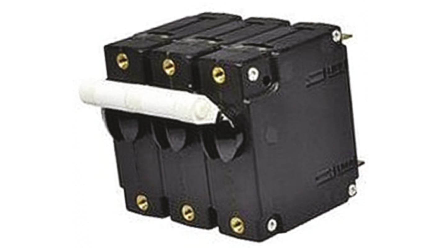 W69X2Q1230 TE Connectivity W69 3 Pole Thermal Circuit Breaker 277V ac Voltage