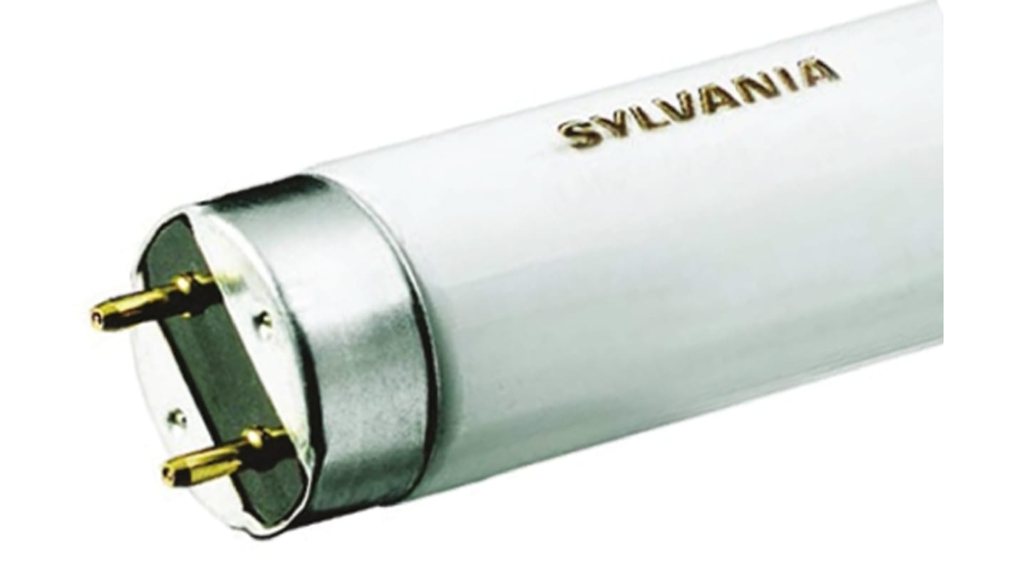0001080 Sylvania 30 W T8 Fluorescent Tube, 2400 lm, 900mm RS