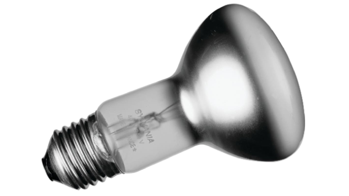 0015550 40 W Sylvania Incandescent Light Bulb, E27, 240 V Pearl
