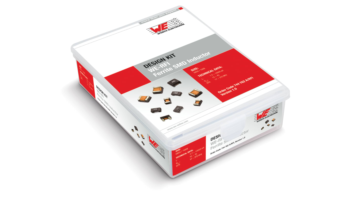 744762A/RFI Wurth Elektronik WERFI SMD Ferrite Inductor Inductor Kit