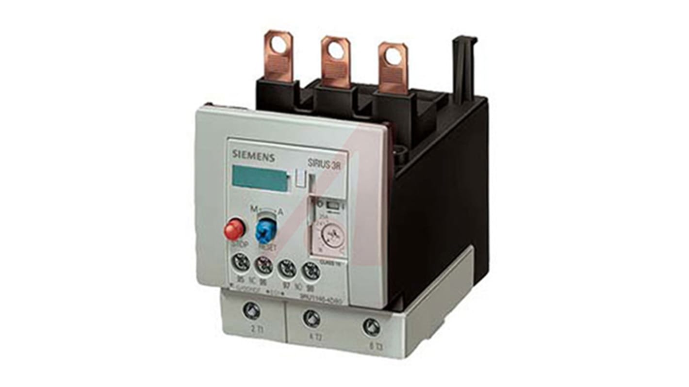 3RU11464FB0 Siemens Overload Relay NO/NC, 3 A Contact Rating, 16.5