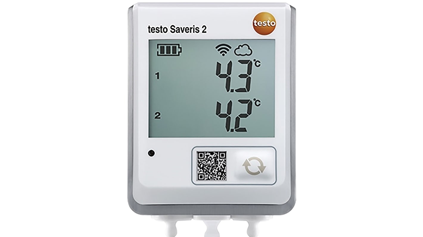 0572 2002 Testo Saveris 2T2 Data Logger, BatteryPowered RS