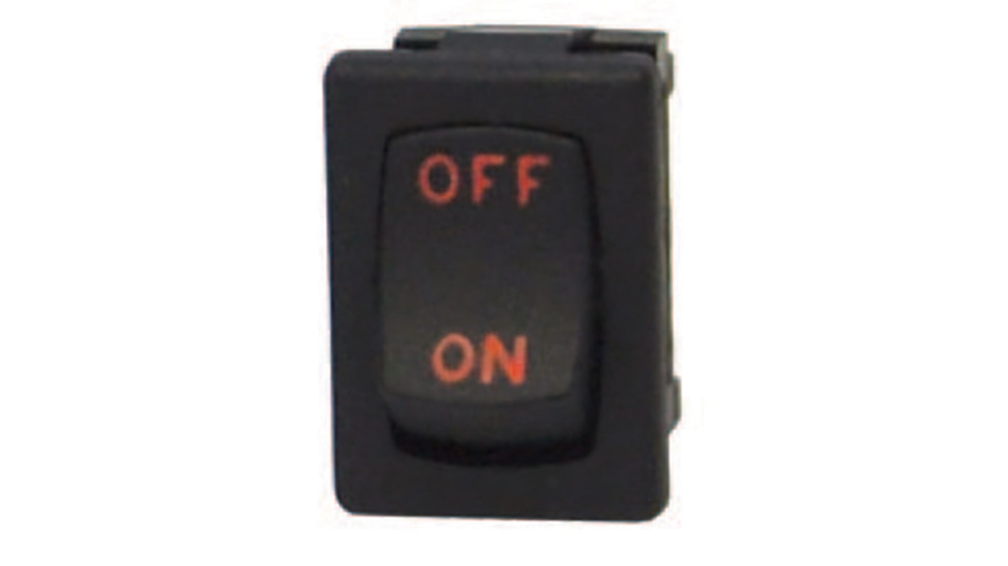 651262-BB-0N | Carling Technologies SPDT, Momentary Rocker Switch Panel ...