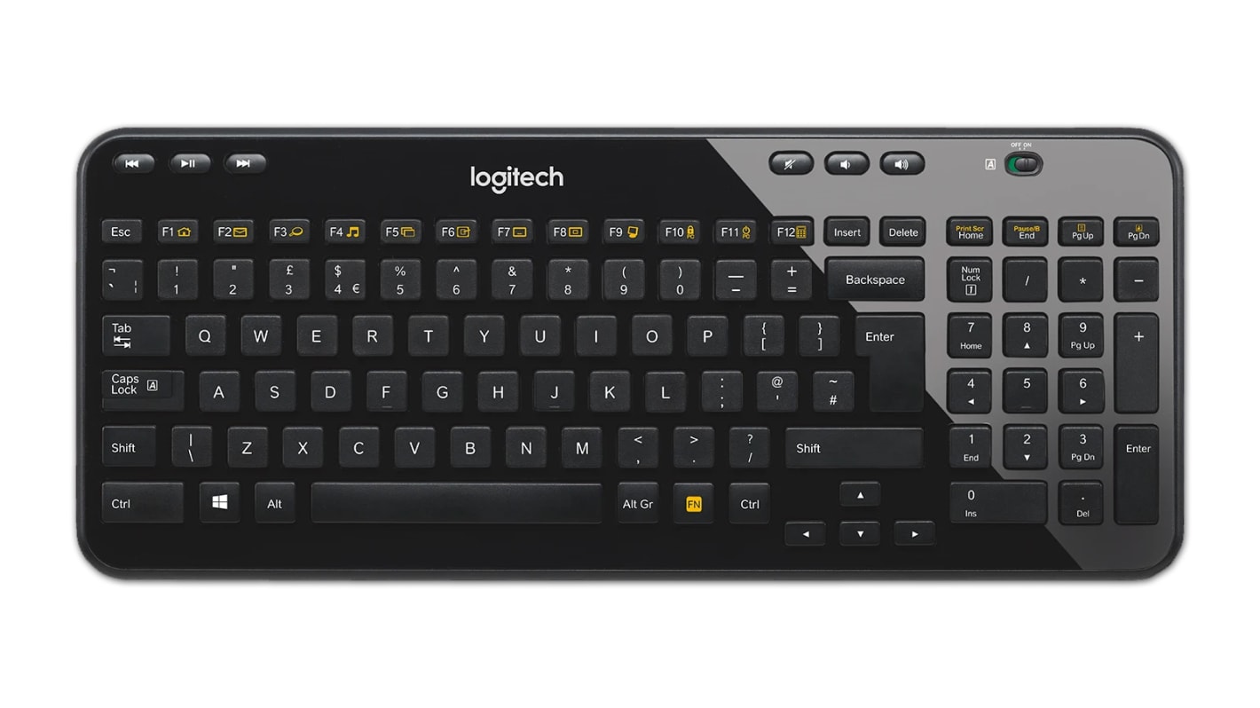 Клавиатура Logitech k360 Wireless Black (920-003095)