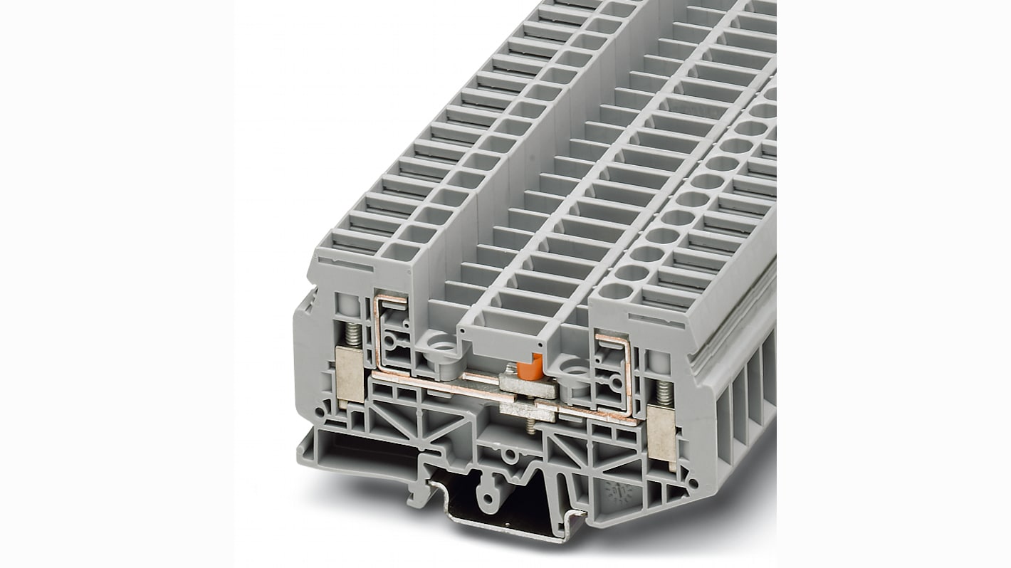 3026272 | Phoenix Contact Grey URTK 6 Test Disconnect Terminal Block ...