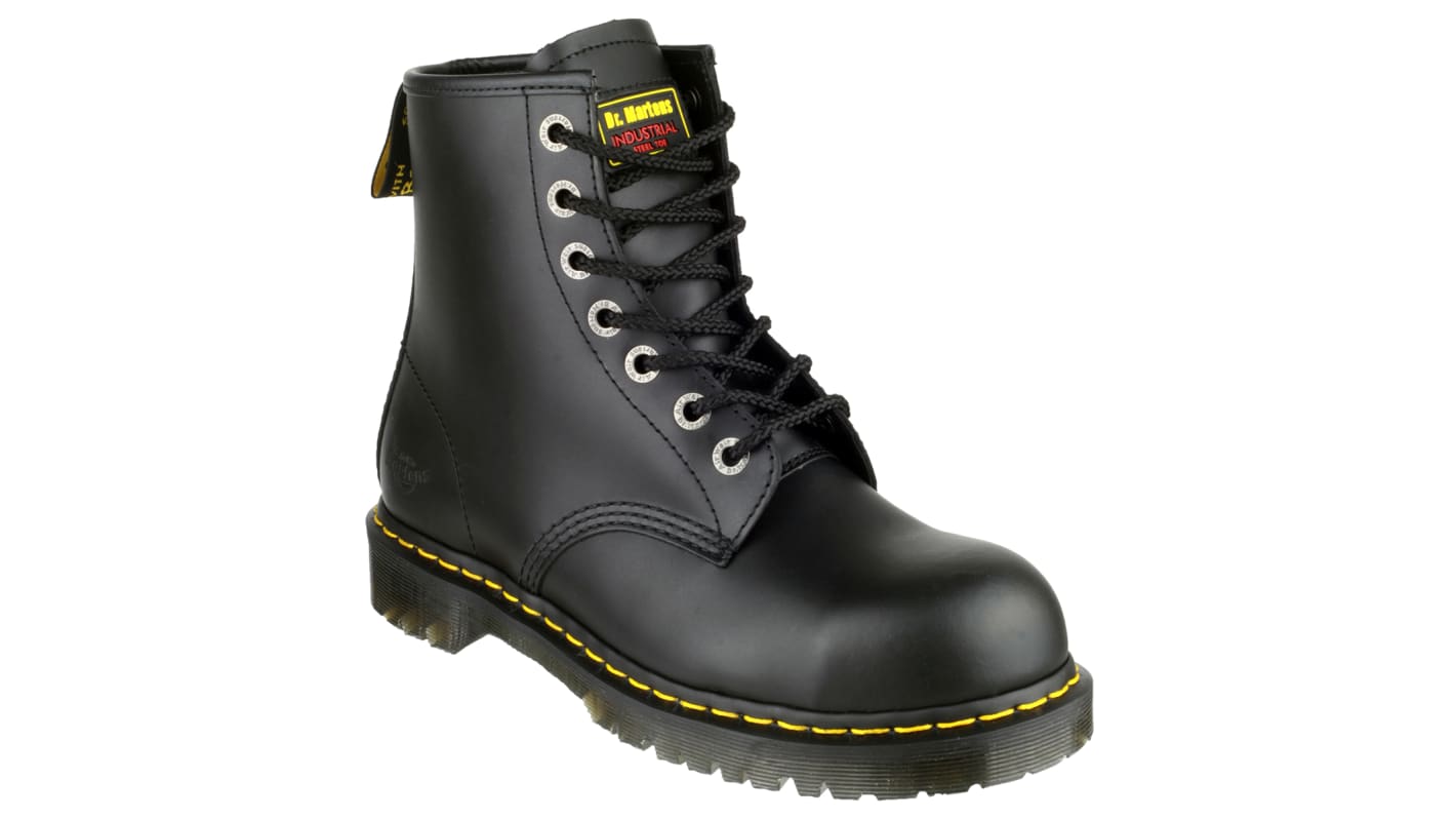 FS64 LaceUp Boot 7 Dr Martens Icon 7B10 Black Steel Toe Capped Mens