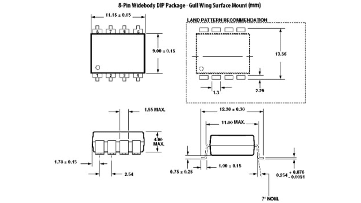 PVT322SPBF | Infineon Surface Mount Solid State Relay, 0.17 A Max. Load ...