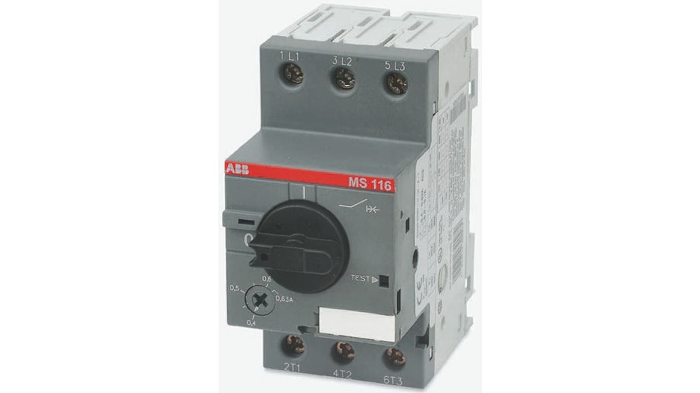 1SAM250000R1004 MS1160.63 ABB Motor Protection Circuit Breaker RS