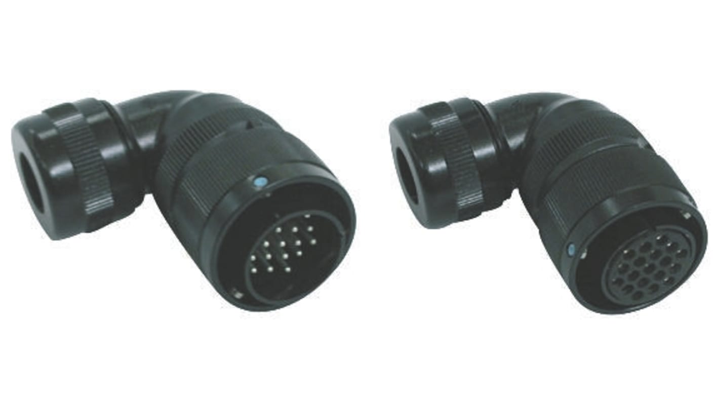 ITS3108A14S6PPHM11F7 Glenair Right Angle 6 Way Cable Mount MIL Spec