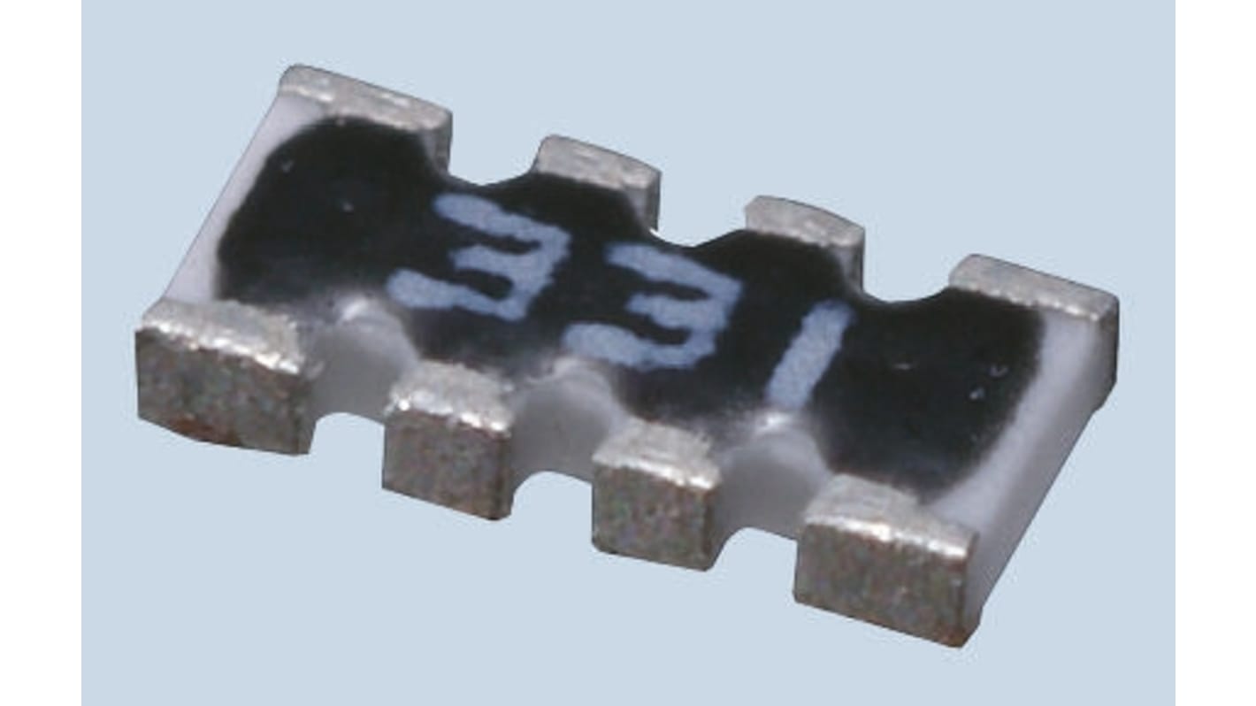 RAC104D681JC RAC 680Ω ±5 Isolated SMT Resistor Array, 4 Resistors, 0