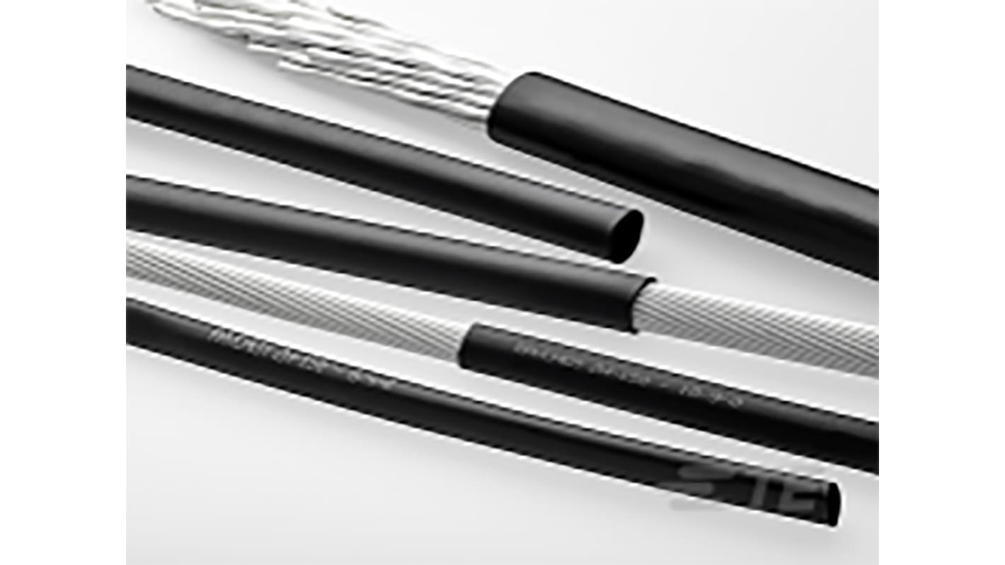 ZH15018/90SP TE Connectivity Copper Black Cable Sleeve, 18