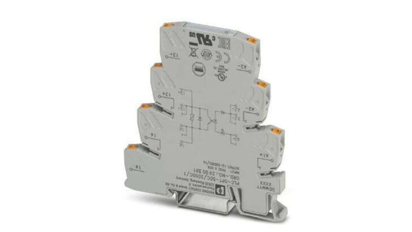 2900381 Phoenix Contact DIN Rail Solid State Interface Relay, 1 A Max