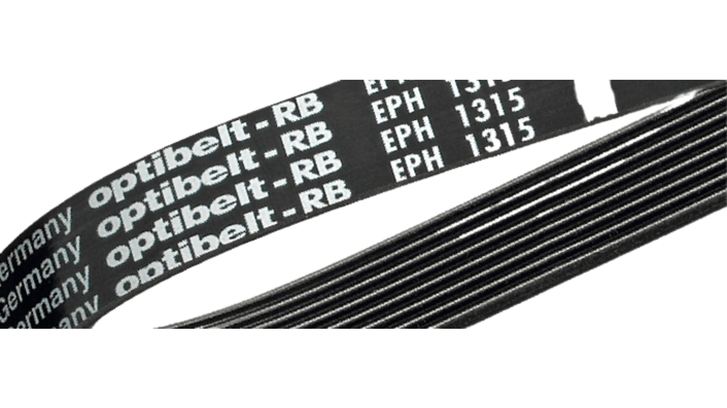 3 EPJ 286 OPTIBELT Rubber RB Drive Belt, 286mm Length, 7.02mm Width RS