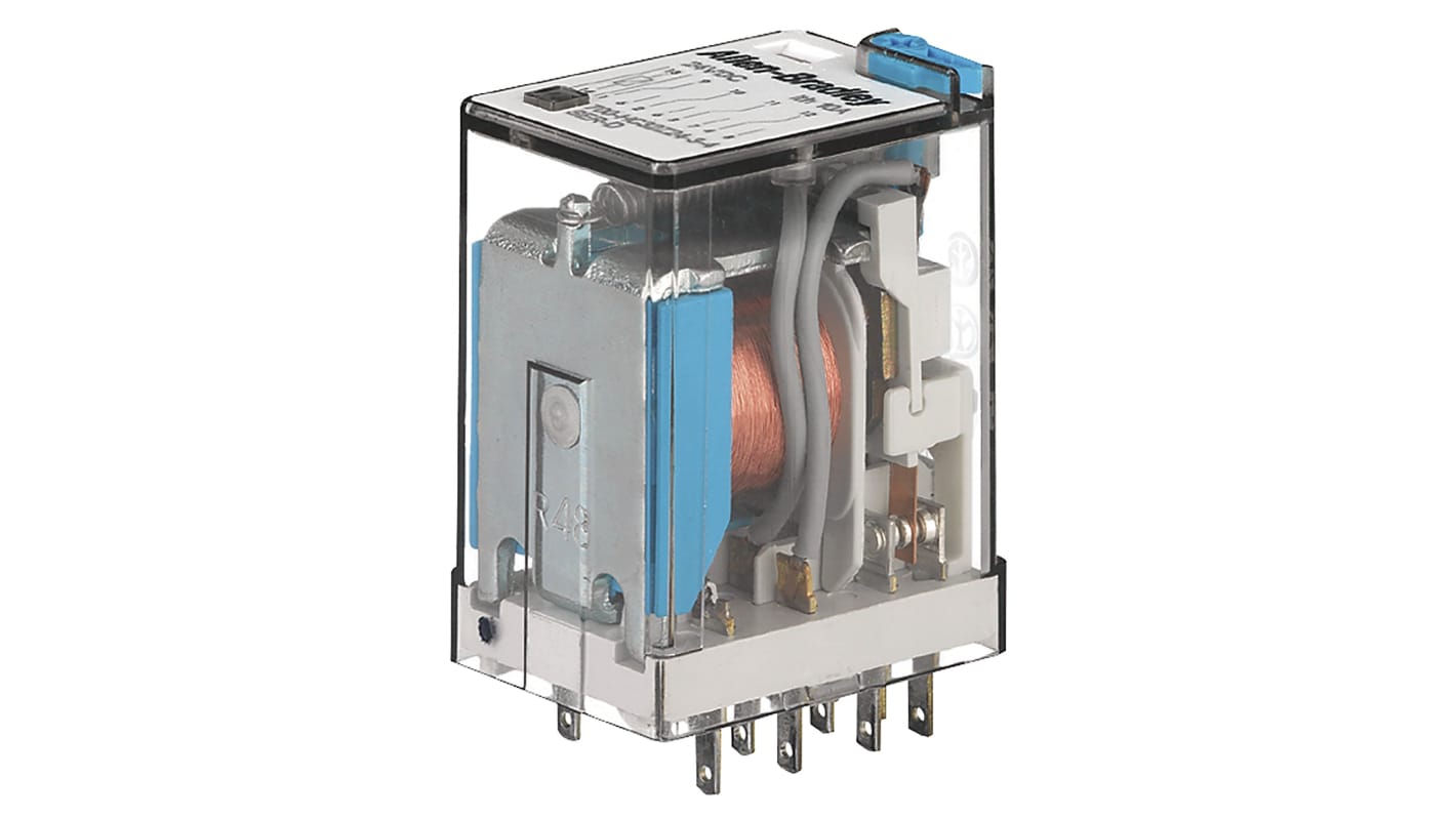 700HC24Z2434 Rockwell Automation Plug In NonLatching Relay, 24V dc Coil, 7A Switching