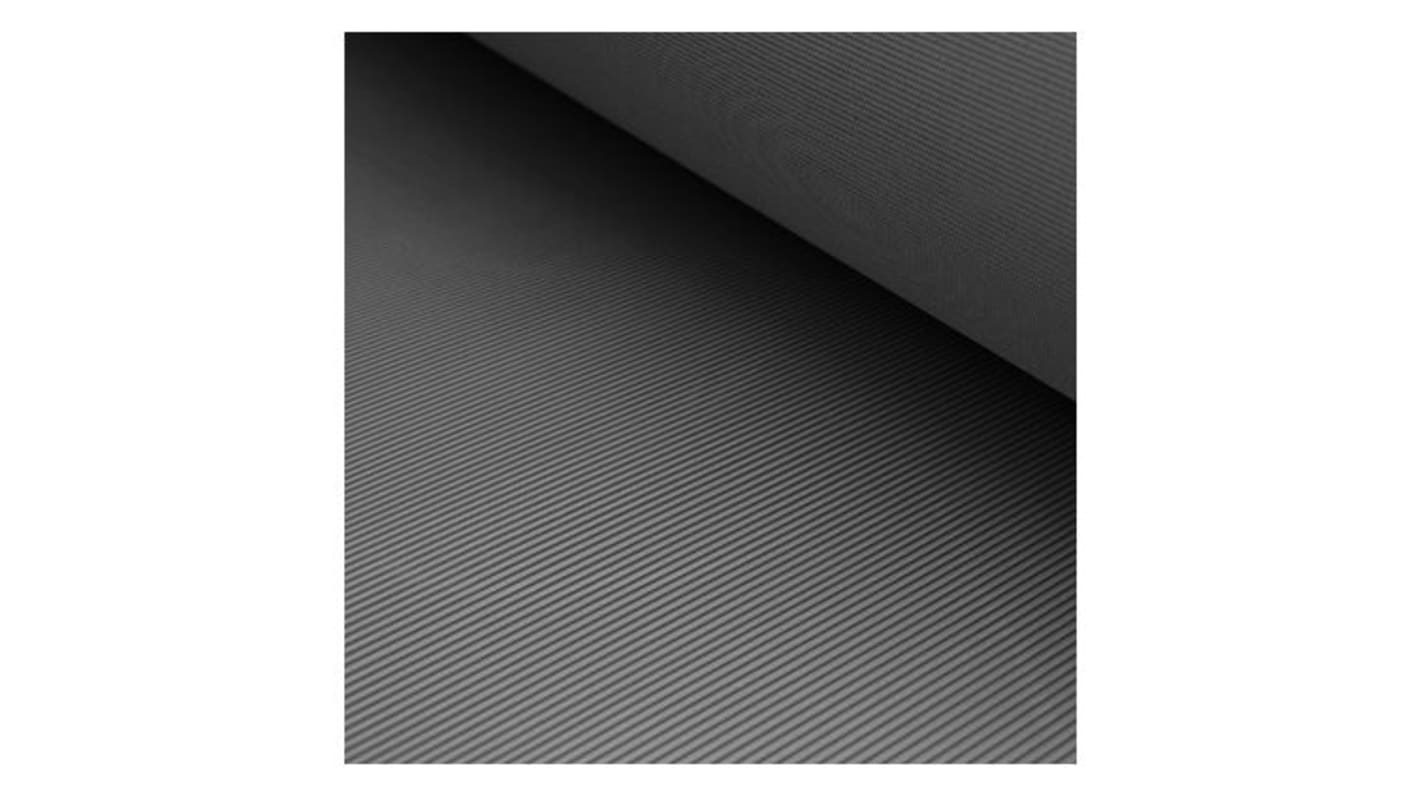 RS PRO Rubber AntiFatigue Mat, 1m x 10m x 3mm RS