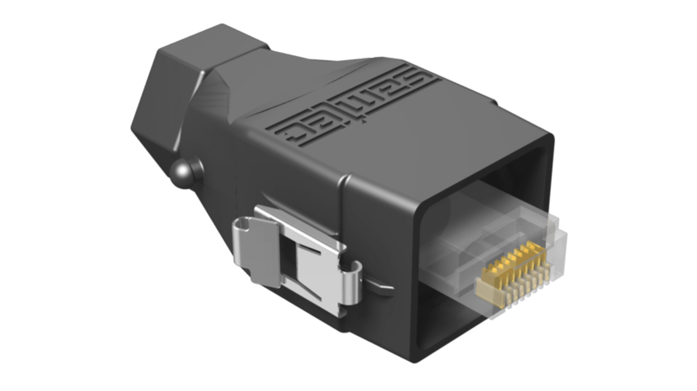 Samtec 終端処理キット, オス, RJ45コネクタ, ケーブルマウント, Cat3, Cat5, Cat5e, RCEF-G-02 | RS