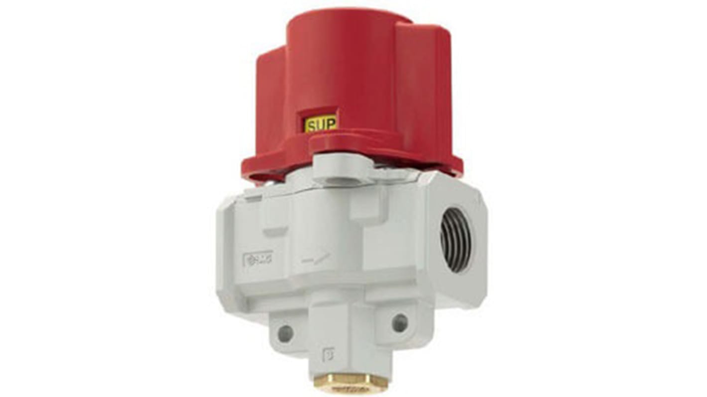 VHS40F04BS SMC Locking ShutOff Valve Pneumatic Manual Control