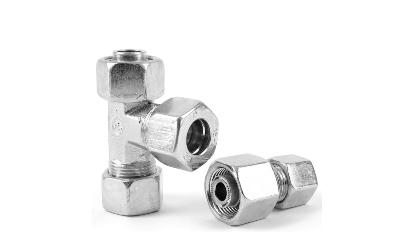 Parker Hydraulic Elbow Compression Tube Fitting M6 to M6, EW06LOMDCF RS