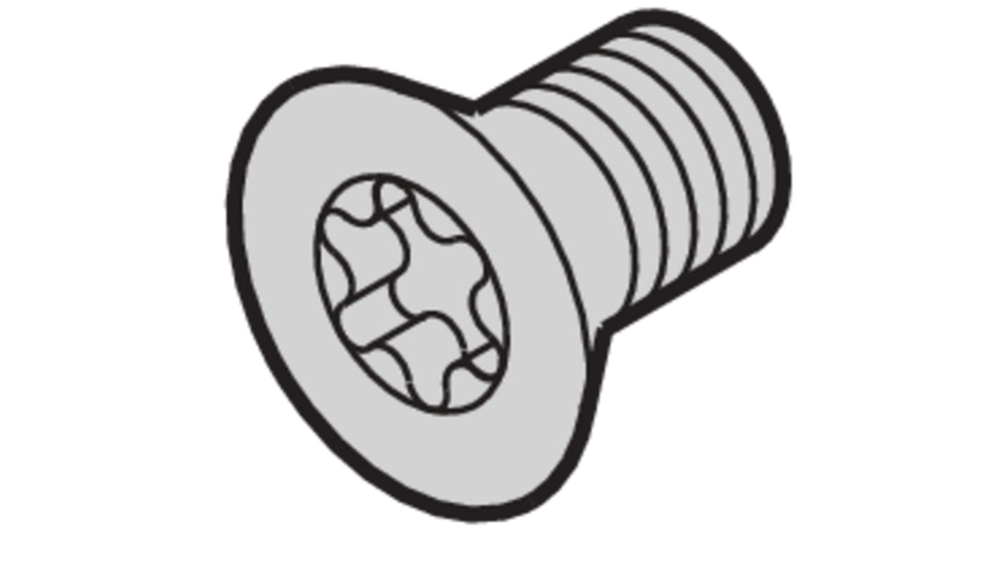 24560183 nVentSCHROFF Steel Countersunk Screw for Use with Server