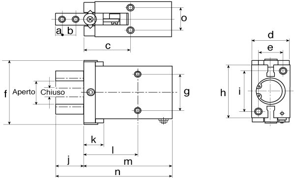 Préhenseur pneumatique SMC - réf. MHZ2-10D - Rubix