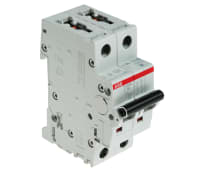 2CDS272001R0164 S202M-C16 | Interruptor automático 2P, 16A, Tipo C, Poder de corte kA S202M-C16, System Pro M Compact, en Carril | RS