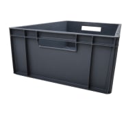 l ユーロコンテナ rs pro 40l 200mm x 400mm x 600mm pp グレー