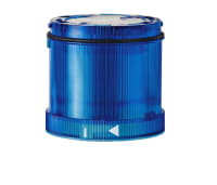 Werma KS71 Series Blue Flashing Effect Flashing Light Element, 24 V, Xenon Bulb, DC