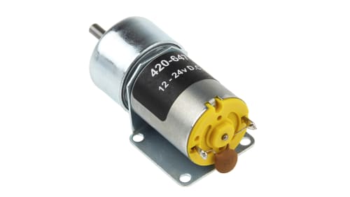 Motoreducteur Cc Rs Pro 12 V 12 24 V C C 1 31 W 8 Tr Min Dia De L Arbre 4mm Rs Components