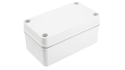 Fibox Piccolo Series Grey Grey Lid Polycarbonate Enclosure, IP66, IP67, IK08 65 mm, 140 mm, 80 mm | PC C 65 G ENCLOSURE