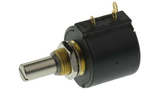 Bourns 3547 1kΩ Rotary Potentiometer 3-Turns 1-Gang Panel Mount, 3547S-1AA-102A | 3547S-1AA-102A