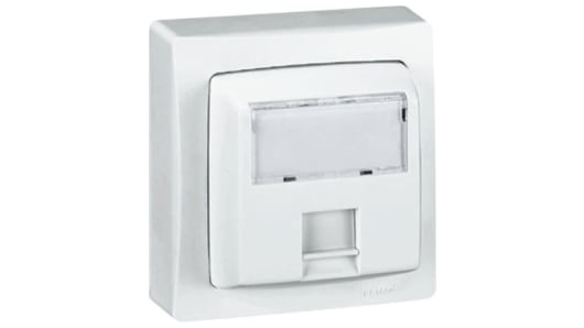 Legrand White Telephone Socket | 0 860 61