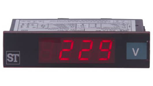Sifam Tinsley Beta 7 Segment Digital Display Digital Panel Multifunction Meter for DC Current, DC Voltage,  22.2 mm  x | BT90-C031K90000000