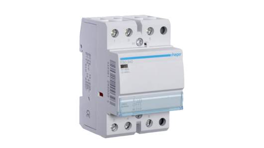 Hager ESC Contactor, 230 V ac Coil, 3-Pole, 40 A, 7 W 230 V, 3 NO, 400V | ESC340