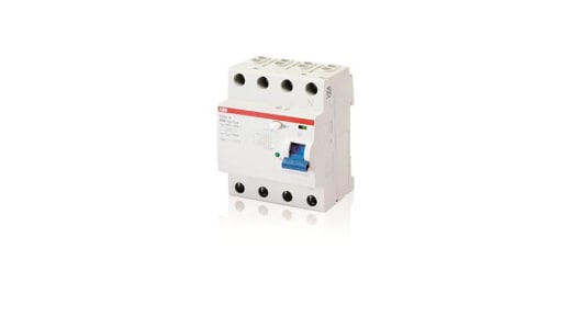 ABB F200 RCCB, 40A, 4 Pole, 500mA, Type B, 400V ac | F204B-40/0.5