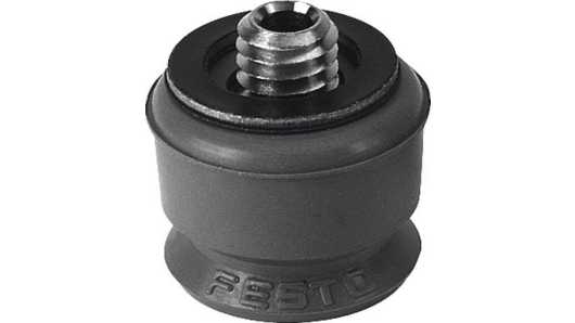 Festo 10 mm Flat Fluoroelastomer Suction Cup ESS-10-SF M4 | ESS-10-SF
